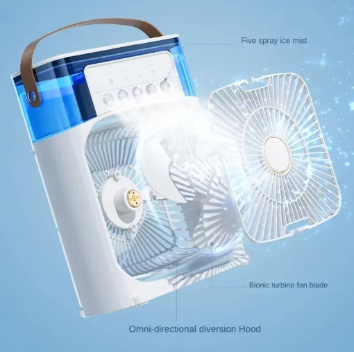 Ventilador portátil 4 en 1